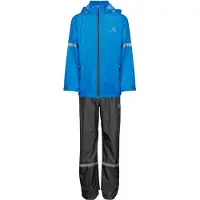 Ralka Regenpak Waterdicht & Ademend - Junior - Reflectie - Blauw - 116