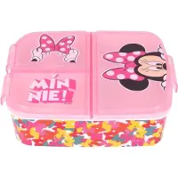 Stor Minnie Mouse Broodtrommel 3 vakjes