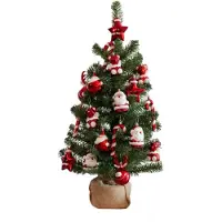Everlands Kunstkerstboom met versiering | 75 centimeter
