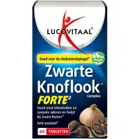 Lucovitaal 2x Zwarte Knoflook Forte 60 tabletten