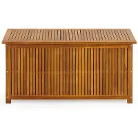 Casaria Kussenbox Acaciahout 115x50x59cm Binnenvoering 205L
