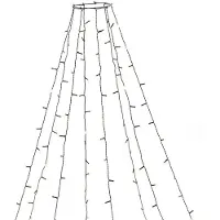 Konstsmide Kerstboomverlichting Boommantel Led Abs Zwart 2,4m