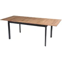 Hartman Tuintafel South Wales Natural Teak Grey 210 x 90 cm