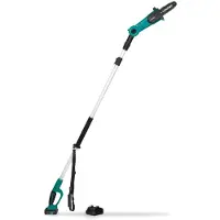 Vonroc Telescopische Accu Kettingzaag 20V – 2.0Ah - 200 tot 260 cm. | Incl. Accu en snellader