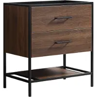 Differnz Badmeubelkast industrial 75 met bruin