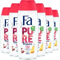 Fa Pure Freshness Peach & Lychee - Douchegel - Voordeelverpakking - 6 x 250 ml