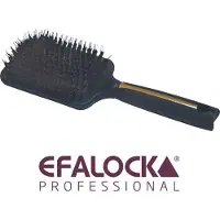 Efalock Professional Paddelbürste LONG HAIR EXTENSION BRUSH schwarz-gold