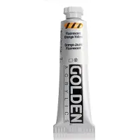 Golden Artist Colors Heavy Body Acrylverf Fluorescent Orange Yellow 59 ml 1 stuk
