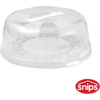 Snips CAKE HOLDER DELICE Ø 28 CM - H 9 CM - White