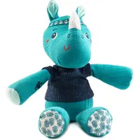 Lilliputiens - Knuffel In Geschenkdoos Marius De Neushoorn - Knuffel Gemaakt Van Organisch Katoen - Geschikt Vanaf 3 Maanden