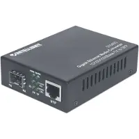 Intellinet 510493 netwerk media converter 1000 Mbit/s Zwart