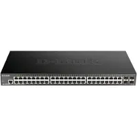 D-Link DGS-1250-52X Smart Managed Switch [48x Gigabit Ethernet, 4x 10 Gbit/s SFP+].