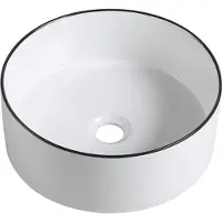 Guido Gusto Waskom Valentina 35x35x14cm glans wit