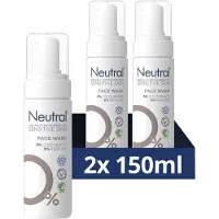 Neutral face wash lotion Parfumvrij - 2 x 150 ml | Face wash van Neutral