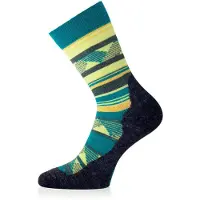 Lasting Merino Wol WLI Sokken Groen Maat 34-37