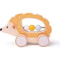Bigjigs Houten Speelfiguur - Egel - Rollend Speelgoed - Helpt met Tellen