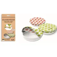 Vegan Wax Wraps Schaal Overtrekken - 3 stuks - Set van 3