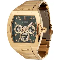 GUESS Analoog horloge 'Phoenix' goud / spar