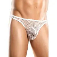 Male Power Bong Thong String - Wit
