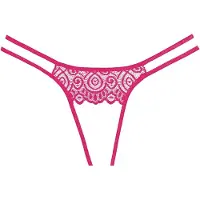 Allure Adore Lovestruck Slip met open Kruis – Roze