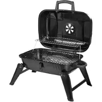 Zenzee Houtskool barbecue - Camping BBQ - Tafel BBQ - Barbeque - Zwart