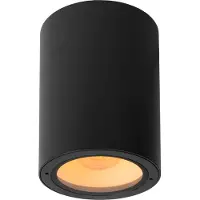 Lucide Plafondspot Volantis zwart IP54