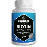 Vitamaze Biotine 10 mg 180 Tabletten