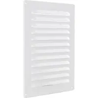Starx schoepenrooster enkele rij 200 x 250 mm wit