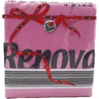 Renova Papieren servetten Red Label Fuchsia - 2 x 70 servetten