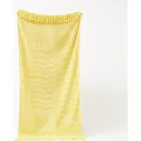 Sunnylife - Beach Strandlaken Luxe 160 x 90cm - Geel / Katoen