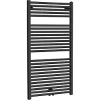 Wiesbaden Elara sierradiator antraciet 1185x600 m/o aansl.