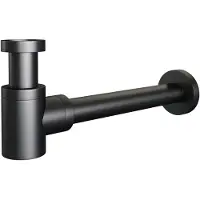 Brauer Black Edition fontein sifon mat zwart