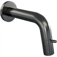 Brauer Gunmetal Edition inbouw fonteinkraan gunmetal geborsteld PVD