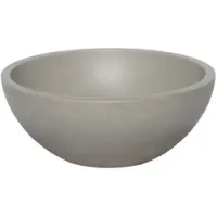 Ideavit Gem Opzetwastafel Rond 36cm - Beton - Wastafels, Opzetwastafels