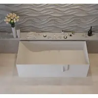 Ideavit Solidstar Vrijstaand Solid Surface Bad Mat Wit 180x76cm - Baden, Vrijstaande Baden