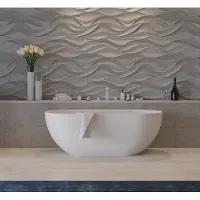 Ideavit Solidera Vrijstaand Solid Surface Bad Mat Wit 150x76cm - Baden, Vrijstaande Baden