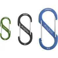 Nite Ize S Biner Dual Sleutelhanger 3 Eenheden