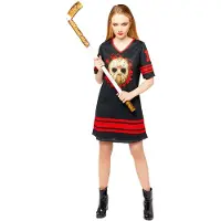 Amscan Halloween Kostuum Jason Voorhees Dames Officieel - Maat M