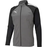 Puma teamLIGA Trainingsjack Grijs Wit