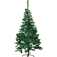 Casaria Kerstboom 150 cm PVC - Metalen Voet – Groen