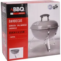 Gardalux Houtskool BBQ | Pro Garden (Ø35 cm, Grijs)