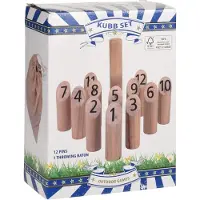 Outdoor Games Kubb spel | (13-delig, Hout)