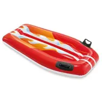 Intex Opblaasbare Bodyboard Voor Kinderen - - 112x62 Cm - 2 Assorted Modellen - Jongens en Meisjes
