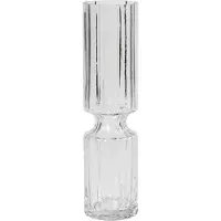 Broste Copenhagen Hyacint glazen vaas 31,7 cm Clear
