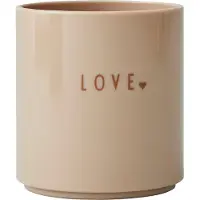Design Letters favoriete mok mini Love (beige)