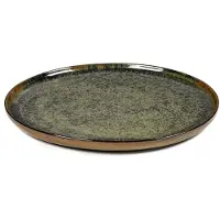 Serax Bord Surface Tableware By Sergio Herman Indi Grey M 24 x 24 x 1,5 cm