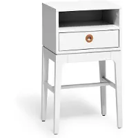 Mavis Höllviken Bedside Table Tall Legs - Nachtkastjes Hout Light Grey - 13914