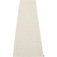 Pappelina Mono Rug 60x250cm Linen/ - Monochrome vloerkleden Pvc Vanilla - MN9F625