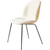Gubi Beetle 3d Veneer Stoel Eikkleurig/chroom - Stoelen Bouclé Karakorum 001 - 10111801