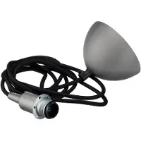 BELID Gloria Suspension E14 Gray - Lampsnoeren & lampverlengstukken Textiel Oxide - 1634155